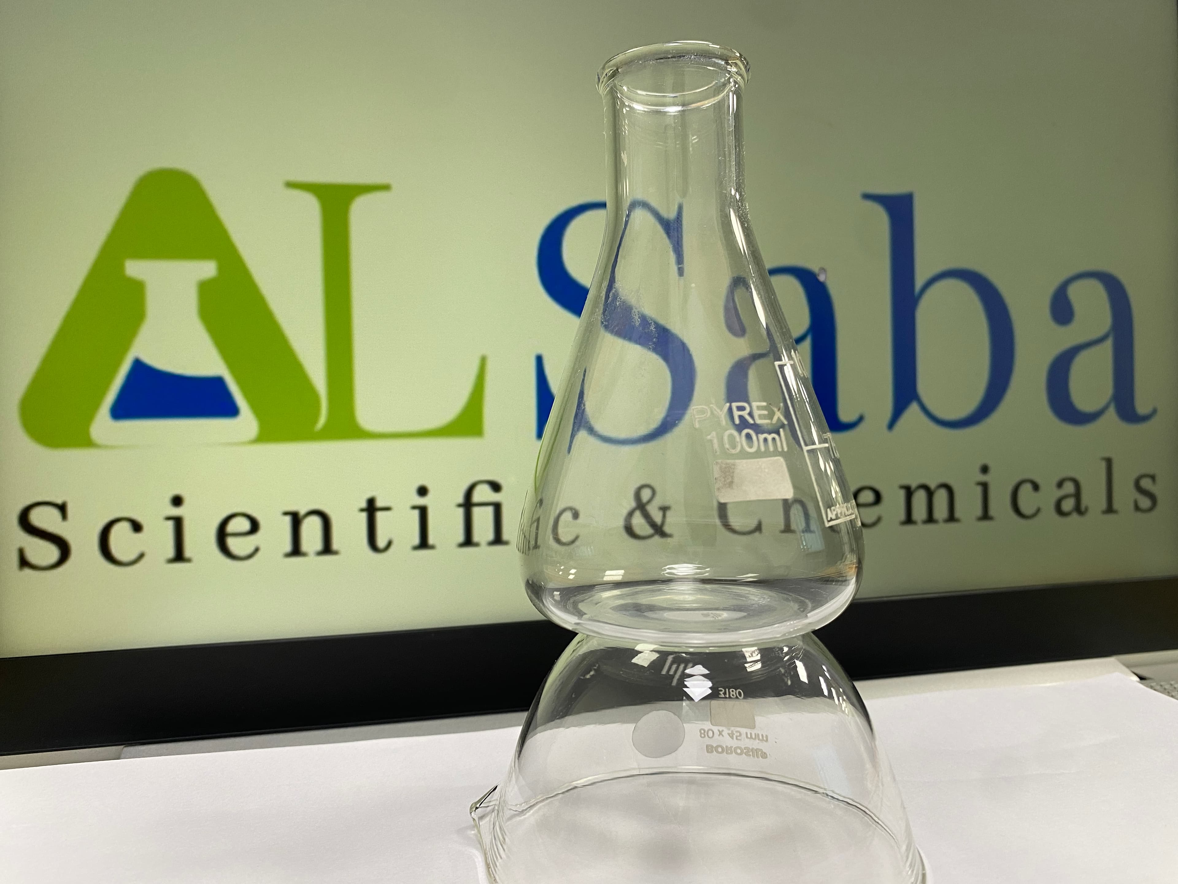 Conical Flask (Erlenmeyer Flask) Borosilicate & Pyrex Glass Chemical Resistant 